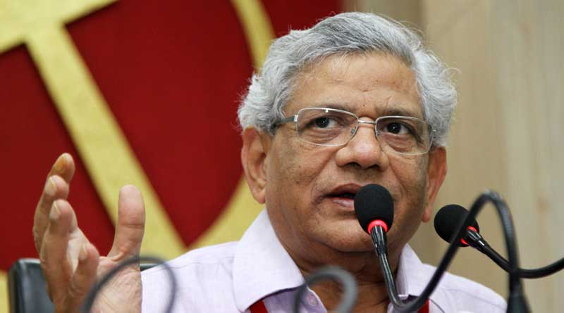 CPIM General secretory Sitaram Yechuri's house raided | Sangbad Pratidin