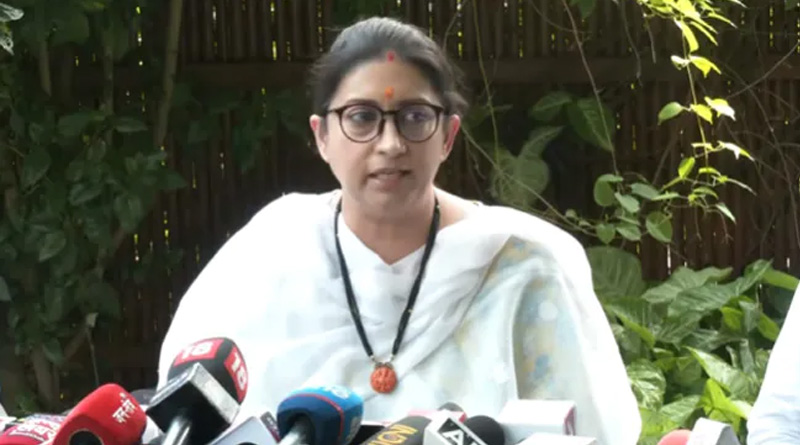 Minister Smriti Irani To Congress Leaders In Legal Notice On Bar Row | Sangbad Pratidin