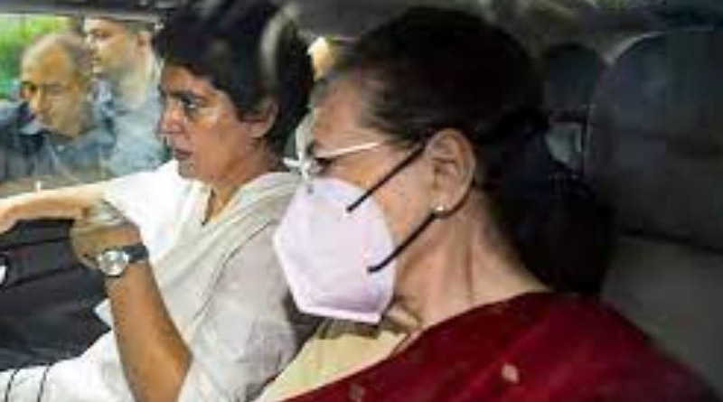 Congress chief Sonia Gandhi was questioned for six hours by ED on Tuesday। Sangbad Pratidin