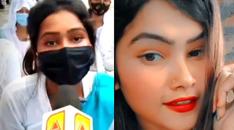 Viral 'Amrela' girl passed in english, got admission in college | Sangbad Pratidin