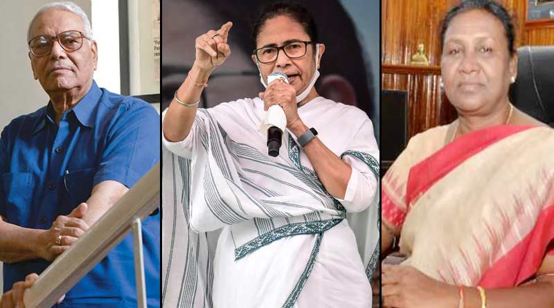 Opposition’s presidential candidate Yashwant Sinha supports Mamata Banerjee । Sangbad Pratidin