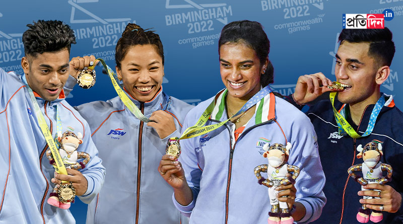 India Finish 4th in Commonwealth Games 2022 Medal Tally | Sangbad Pratidin