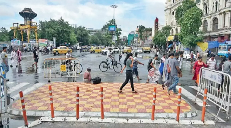After Esplanade & Exide, more crossings may get refuge islands in Kolkata | Sangbad Pratidin