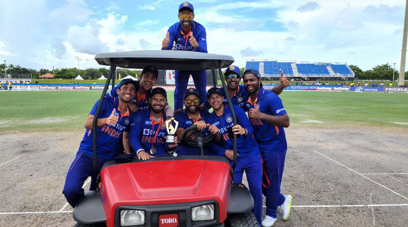 India won the last match of the series at ease against West Indies | Sangbad Pratidin
