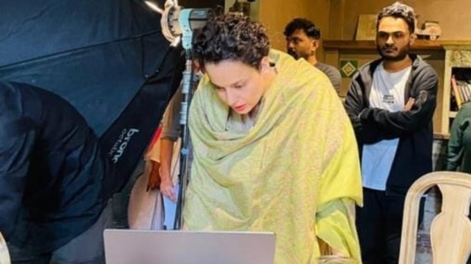 Kangana Shoot