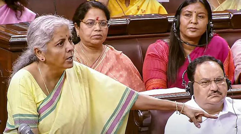 Rupee hasn’t collapsed, says Finance Minister Nirmala Sitharaman। Sangbad Pratidin