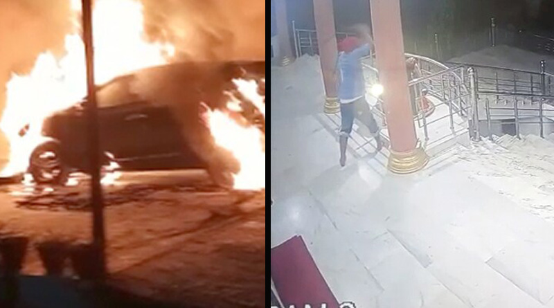 Statue In Church Vandalised and Pastor's Car Set On Fire in Punjab | Sangbad Pratidin
