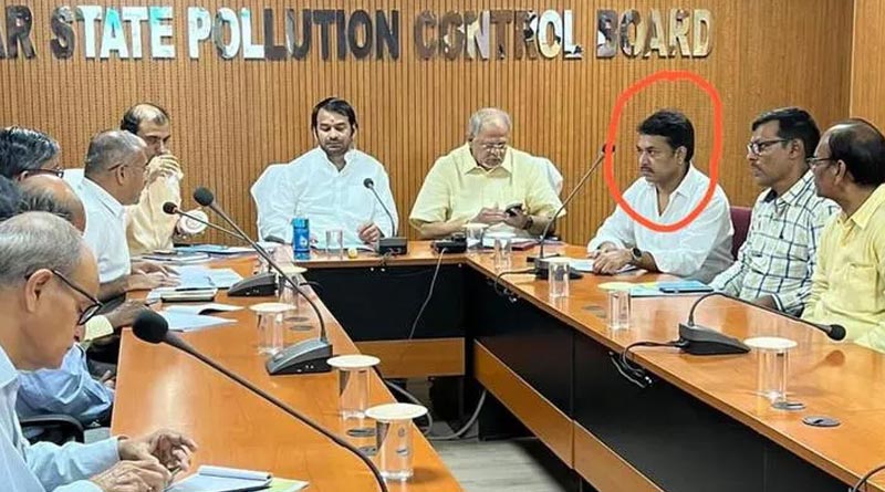 Tej Pratap takes his brother-in-law to official meeting, courts controversy | Sangbad Pratidin