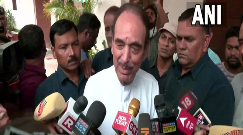 Modi showcased humanity, says former Congress leader Ghulam Nabi Azad | Sangbad Pratidin