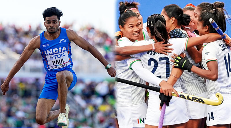 CWG: India Beat New Zealand To Win Women's Hockey Bronze, Eldhose wins Gold | Sangbad Pratidin
