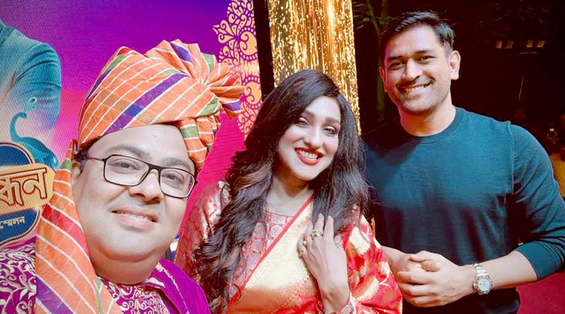 M. S. Dhoni speaks in Bengali at Jaipur | Sangbad Pratidin