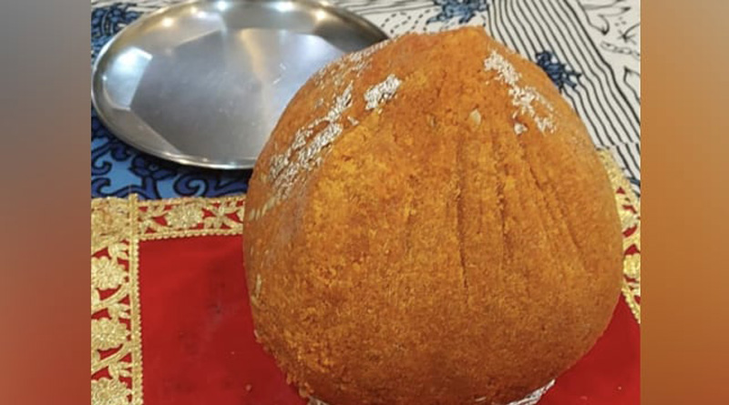 Hyderabad Ganesh Laddoo Auctioned For Record rupees 61 Lakh | Sangbad Pratidin