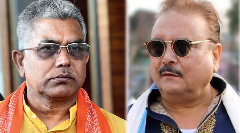 BJP MP Dilip Ghosh slams TMC MLA Madan Mitra । Sangbad Pratidin