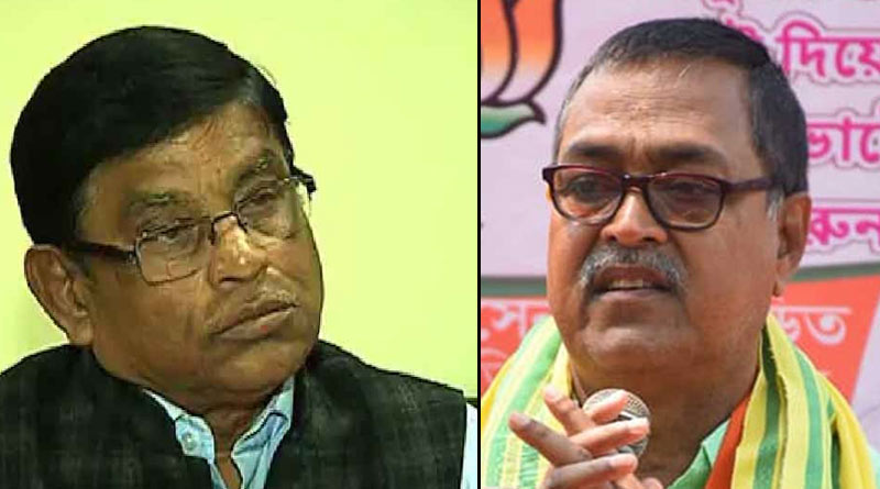 BJP MLA Mihir Goswami attacks TMC's Manik Bhattacharya by saying 'Thief' as he is one of the accussed of TET case | Sangbad Pratidin