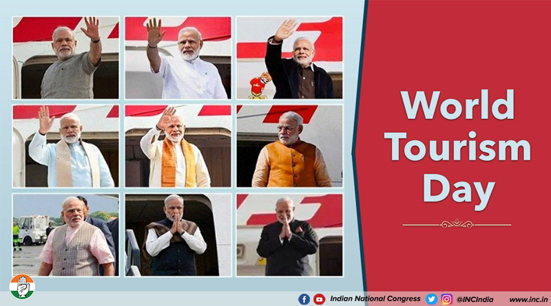 Congress takes swipe at PM Narendra Modi on World Tourism Day | Sangbad Pratidin