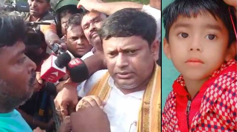BJP MP Sukanta Majumder faces agitation in santiniketan | Sangbad Pratidin