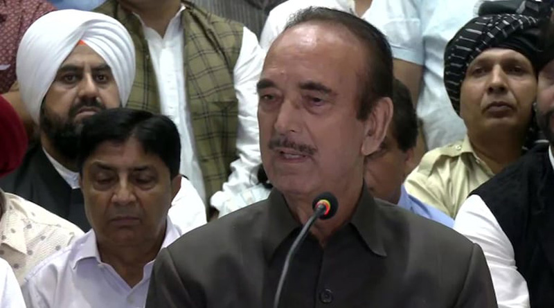 Ghulam Nabi Azad launches new political party, names Democratic Azad Party | Sangbad Pratidin
