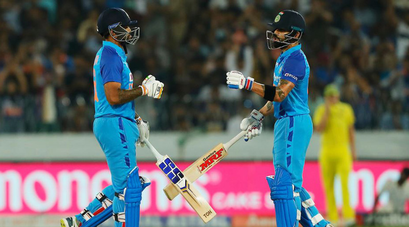 Rohit Sharma-led Team India has shattered Pakistan's world record after a thrilling final-over win over Australia | Sangbad Pratidin