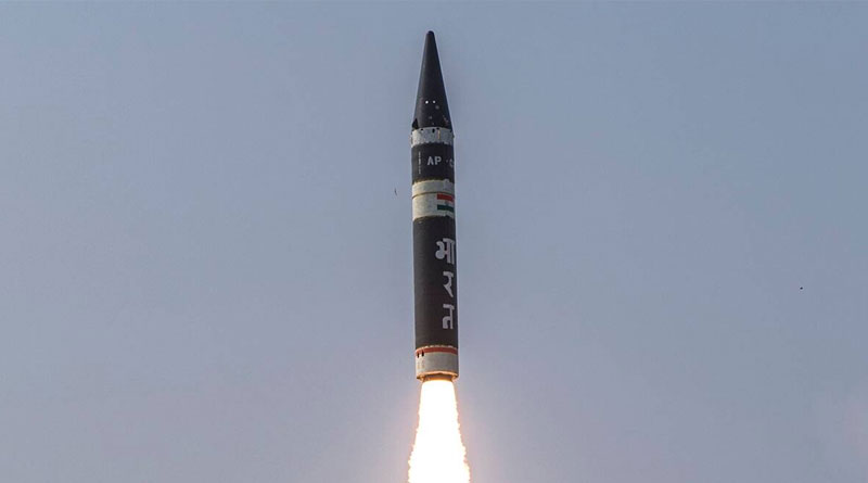 Agni Prime New Generation Ballistic Missile was today successfully testfired by India