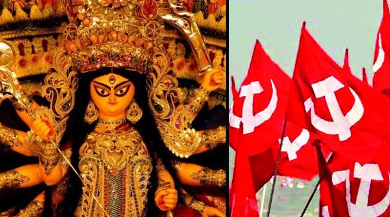 Young workers of CPM well ahead of BJP while communicating to people during Durga Puja | Sangbad Pratidin