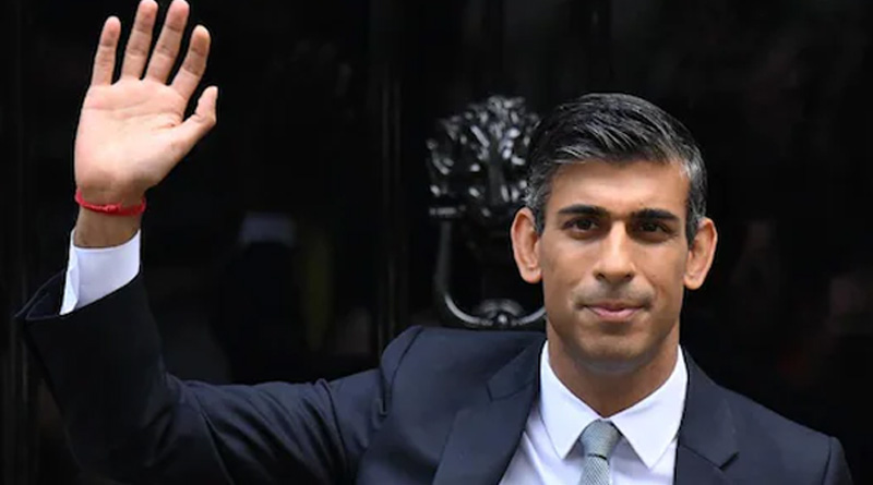 Rishi Sunak sports sacred thread during 1st speech as UK PM | Sangbad Pratidin