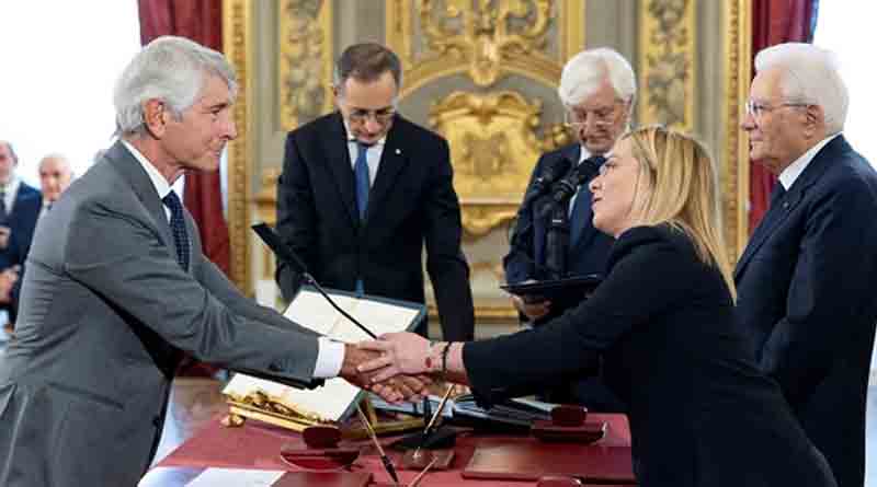Giorgia Meloni sworn in as Italy's first lady prime minister | Sangbad Pratidin
