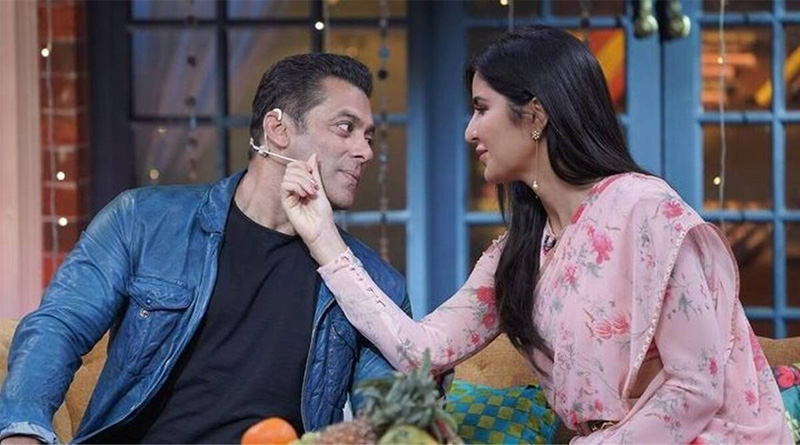 Katrina Kaif teaches Salman Khan Tip Tip Barsa Paani moves on the sets of Bigg Boss 16 | Sangbad Pratidin