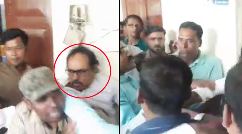 CMOH thrashed in front of MLA over alleged wrong treatment | Sangbad Pratidin