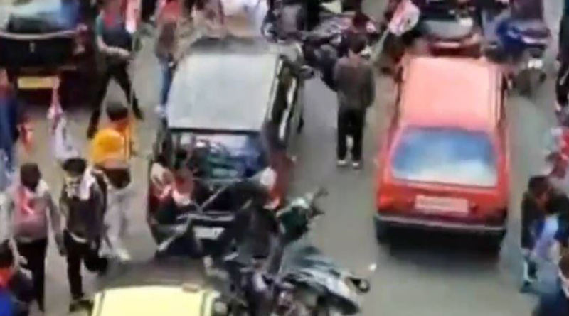 Shillong's Rally Against Unemployment Turns Violent। Sangbad Pratidin