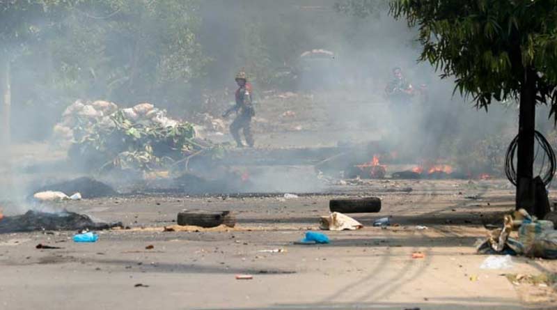 Myanmar army's aerial attack on ethnic rebel group concert kills atleast 80 in Kachin Province | Sangbad Pratidin