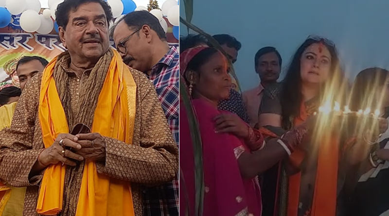Political fight continues between Shatrughan Sinha and Agnimitra Paul in Asansol even in Chhath Puja | Sangbad Pratidin