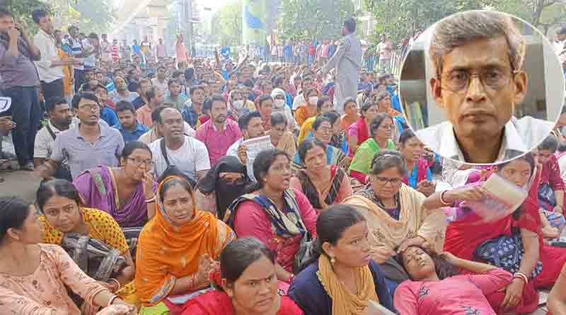 Primary education board president holds press meet after TET protest | Sangbad Pratidin