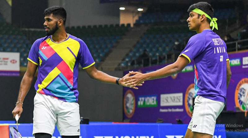 The Indian pair of Satwiksairaj Rankireddy and Chirag Shetty clinched the Men's doubles title at the French Open 2022 | Sangbad Pratidin