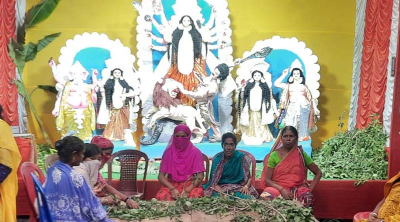 Red light area of Asansol begins Durga Puja this year | Sangbad Pratidin