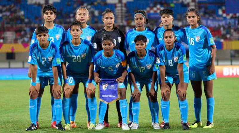 India's campaign for FIFA Women's U-17 WC quarterfinal berth ends | Sangbad Pratidin
