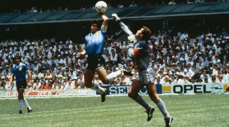 Diego Maradona's famous jersey will be shown in Qatar World Cup | Sangbad Pratidin