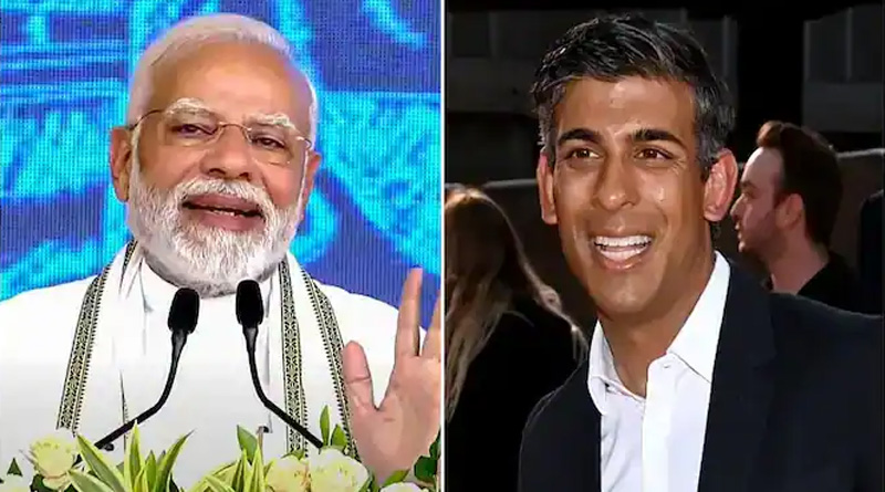 Narendra Modi, Narayan Murthi congratulated Rishi Sunak on becoming British PM | Sangbad Pratidin