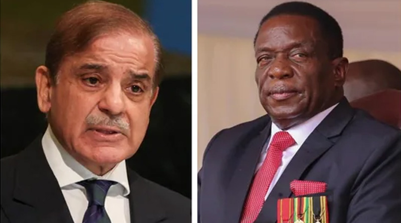 Zimbabwe President and Pakistan PM lashed out on twitter after match | Sangbad Pratidin