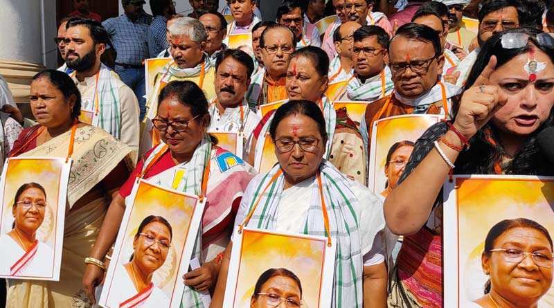 Assembly session gets hot over BJP's protest over Akhil Giri's comment on President Draupadi Murmu | Sangbad Pratidin