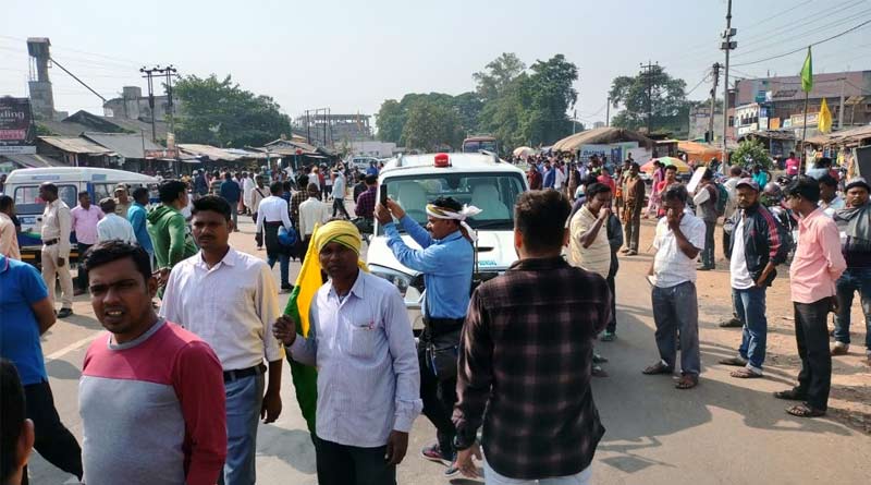 Minister Jyotsna Mandi faces agitation in Bankura | Sangbad Pratidin