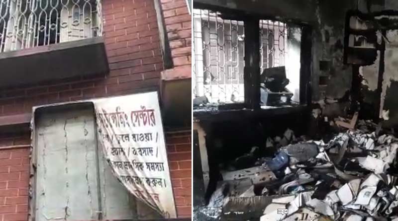 Father and son died after massive fire catches the house in Birati | Sangbad Pratidin