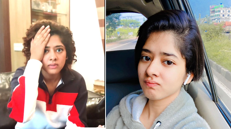 Here is why Ditipriya Roy's hand on her head after watching a video on Mobile | Sangbad Pratidin