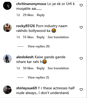 Giorgia Andriani post reaction