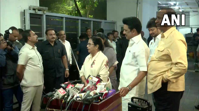 CM Mamata Banerjee meets Tamil Nadu CM Stalin, sets tone for 2024 LS polls | Sangbad Pratidin