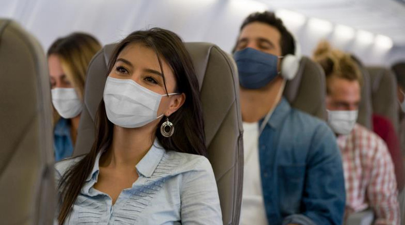 Govt Advises Use Of Face Masks On Flights Amid Rising Covid-19 Cases In India | Sangbad Pratidin