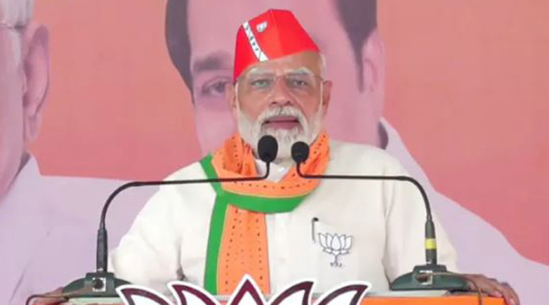 'I have made this Gujarat', PM Modi launches BJP election slogan in Gujarati। Sangbad Pratidin