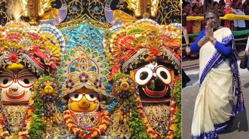 President Draupadi Murmu walks two kolometres to visit Puri temple | Sangbad Pratidin