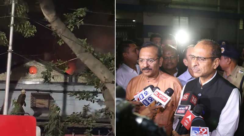 Panic in SSKM even in the morning as fire broke out, chief secretary orders forensic investigation | Sangbad Pratidin