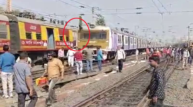 Train accident at Sealdah station, no casualty reported | Sangbad Pratidin