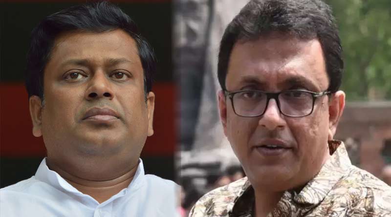 Again BJP MP Sukanta Majumder slams TMC MP Santanu Sen | Sangbad Pratidin